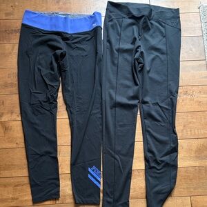 PINK Victoria Secret Black and Blue women’s  Leggings